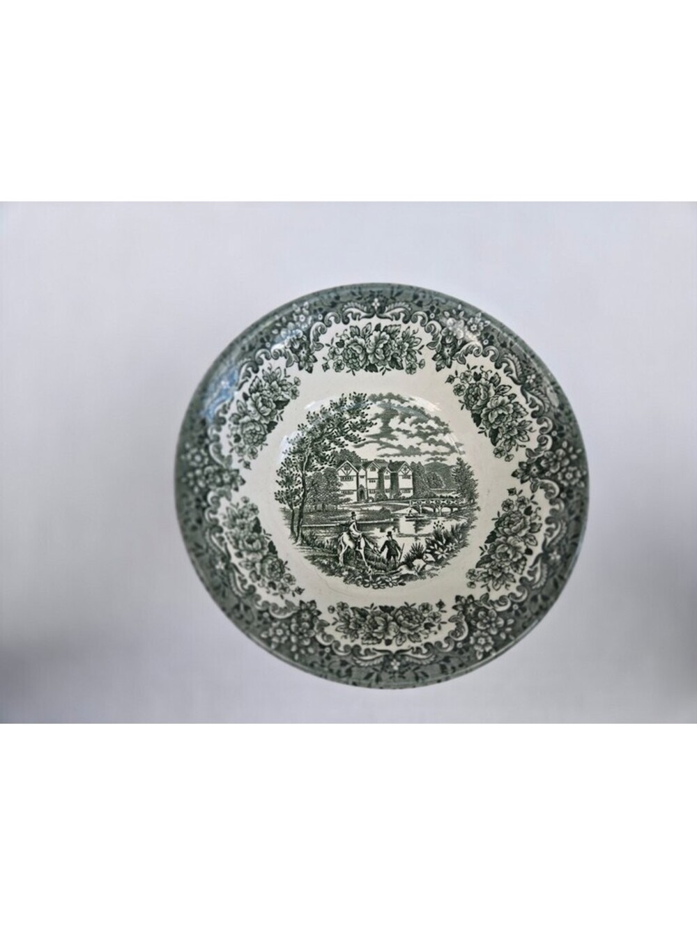 Vintage River Sees Green English Ironstone